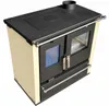 Houtfornuis met oven Verso CS Plus Inox 7,7 kW – stalen Productafbeelding-voorbeeld 2