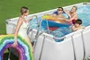 Piscina Power Steel Rettangolare cm 488X244X122 Bestway Anteprima dell’immagine prodotto 6