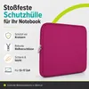 16 Zoll Laptop Tasche Notebooktasche Rot Notebook Produktbild-Vorschau 2