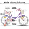 HILAND Joystar 18 Zoll Kinderfahrräder Mädchen mit Produktbild-Vorschau 2