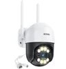 A ZOSI 2K WLAN security camera is shown against a white background. Produktbild-Vorschau