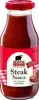 Verpackungsbild Block House Steak Sauce mit Tomate und Pfeffer Grillsoße 240g Produktbild-Vorschau