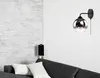 Luxolar Wandlampe mit Schalter Glasschirm Produktbild-Vorschau 3