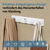 doporro Garderobenhaken Edelstahl, Kleiderhaken Wand mit 5 Produktbild-Vorschau 5