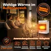 TRESKO® 4200 Watt Gasheizer weiß inkl. Gasdruckregler Produktbild-Vorschau 6