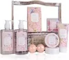 Geschenkset Pflegeset Badeset Wellness Vintage Deko Produktbild-Vorschau 2