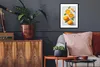 MuchoWow® Gerahmtes Poster Orange - Obst - Marmor 30x40 cm Produktbild-Vorschau 3