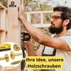 Tellerkopfschrauben 6,0x100 Konstruktionsschrauben Produktbild-Vorschau 3