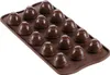 Moule en silicone pour œufs 3D en chocolat Voir les images du produit 1