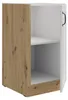 Unterschrank 40 cm Stilo Weiß + Eiche Artisan Küchenzeile Produktbild-Vorschau 2