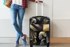 MuchoWow® Koffer Handgepäck Trolley Rollkoffer Kleine Produktbild-Vorschau 5