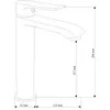 Mexen Pecos R62 Badewannenset, Chrom - 72713R62-00 Produktbild-Vorschau 2