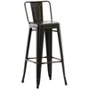 Barhocker Mason antik - schwarz-gold Produktbild-Vorschau 1