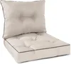 Aspero Set Stuhl- und Rückenkissen 50x50 cm & 50x40 cm Produktbild-Vorschau 1