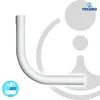 tecuro 90° Spülrohrbogen Ø 28 mm für WC-Druckspüler - Produktbild-Vorschau 2