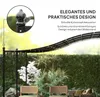Outsunny Anbaupavillon Pergola mit Dach Wasserabweisend Produktbild-Vorschau 7