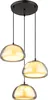Globo Lighting Hängeleuchte Metall schwarz matt, 3x E14 Produktbild-Vorschau 4