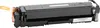 A black toner cartridge with orange plastic components and a yellow pull tab is shown against a white background. Produktbild-Vorschau