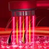 Elektrische Kopfhaut-Haarmassagebürste mit Rotlichttherapie Produktbild-Vorschau 12