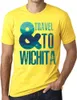 Herren Grafik T-Shirt Und Reisen nach Wichita – And Travel Produktbild-Vorschau 1