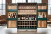 riess-ambiente Barschrank GOLDEN SUNSET 140cm türkis gold Produktbild-Vorschau 4