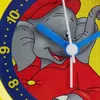 A close-up of a children's alarm clock featuring the cartoon character Benjamin Blümchen. Produktbild-Vorschau