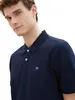 TOM TAILOR Herren Basic Piqué Poloshirt, 10668 - Sky Produktbild-Vorschau 7