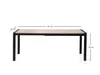 Skye Decor, Silva - 1014, Leichter Mokka, Ausziehbarer Produktbild-Vorschau 10