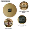 Wanduhr im Biergarten-Stil aus MDF, Ø 26,5 cm, mit U.T.S. Produktbild-Vorschau 4