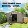 Outsunny Gerätehaus 12,4 m² Gartenhaus mit Pultdach, Produktbild-Vorschau 4