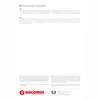 A page from a technical document or catalog with product information and a company logo. Produktbild-Vorschau