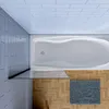 AICA Badewannenaufsatz 70x140cm Schwarz 6mm NANO ESG-glas Produktbild-Vorschau 5