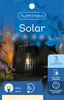 Solar LED Pendelleuchte Outdoor 17,5cm Rattan-Optik Schwarz Produktbild-Vorschau 3