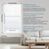 Sekey Wabenplissé Thermisch 60x120cm Wit, klemfix, geen Productafbeelding-voorbeeld 8