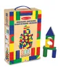 Melissa & Doug 100 Piece Wood Blocks Set, Blau, Grün, Rot, Produktbild-Vorschau 1