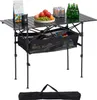 VEVOR tavolo pieghevole da buffet tavolo portatile multiuso Anteprima dell’immagine prodotto 1