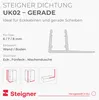 STEIGNER Duschtürdichtung UK02 200 cm (1 Stk.) Transparent Produktbild-Vorschau 2