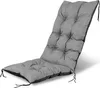 A gray chair cushion on a white background. Anteprima dell’immagine prodotto