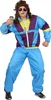80er Jahre Premium Trainingsanzug für Herren - blau lila Produktbild-Vorschau 2