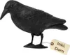 Taubenabwehr Vogelabwehr Schwarzer Rabe Attrappe Produktbild-Vorschau 1
