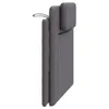 vidaXL Kopfteil-Kissen "Viana" Grau 100 cm Kunstleder Produktbild-Vorschau 6