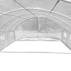 Interior view of a white polyethylene greenhouse tunnel. Produktbild-Vorschau