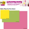 Post-it® Super Sticky Meeting Notes Neonfarben Haftnotizen Produktbild-Vorschau 5