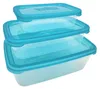 Set De 3 Pots Rectangulaires "Polar Frost", 0,6L/1,3L/2,5L Voir les images du produit 3