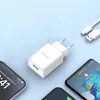 Ładowarka sieciowa Dudao A4EU USB-A 2.1A - biała + kabel Podgląd zdjęcia produktu 10