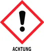 A warning symbol with the word 'Achtung' below it. Produktbild-Vorschau