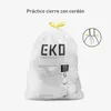 Sacs poubelle EKO résistants à la déchirure, avec cordon de Voir les images du produit 14
