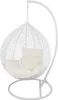 Hängesessel mit Gestell Rattan Korb Hängekorb Polyrattan Produktbild-Vorschau 7