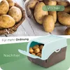 Novaliv, grote maat, 9 liter, turquoise, aardappelopslag, Productafbeelding-voorbeeld 7