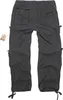 Brandit Pure Vintage Cargo Army Hose schwarz - XXL Anteprima dell’immagine prodotto 13